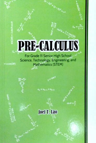 Pre-Calculus for (SHS STEM) Gr. 11
