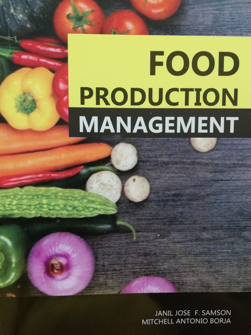 Food Production Management Mindshapers Publishing