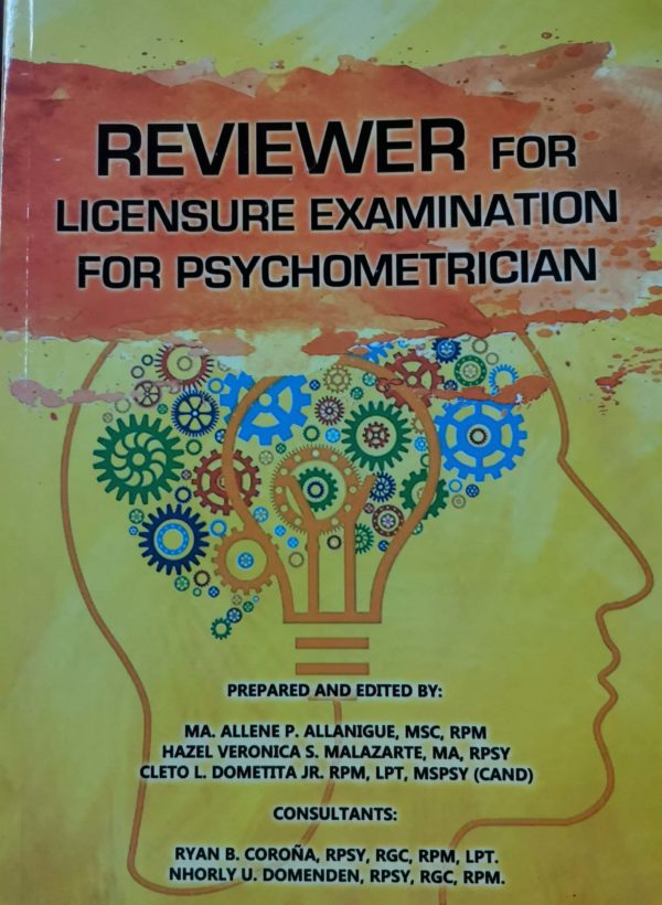 Reviewer for Licensure Examination for Psychometrician