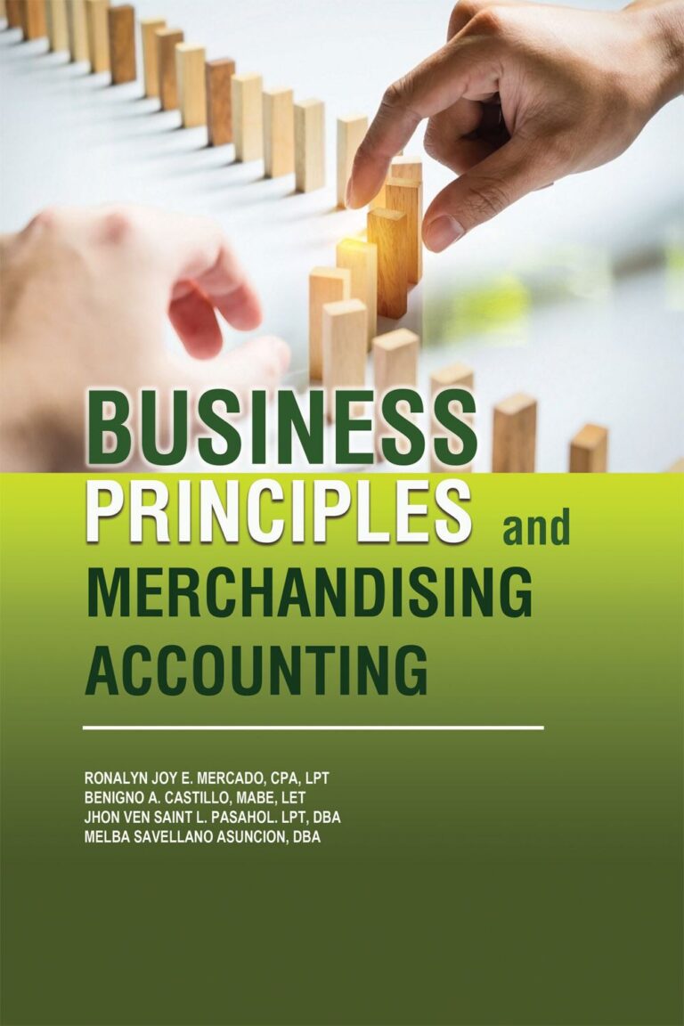 BUSINESS PRINCIPLES AND MERCHANDISING ACCOUNTING