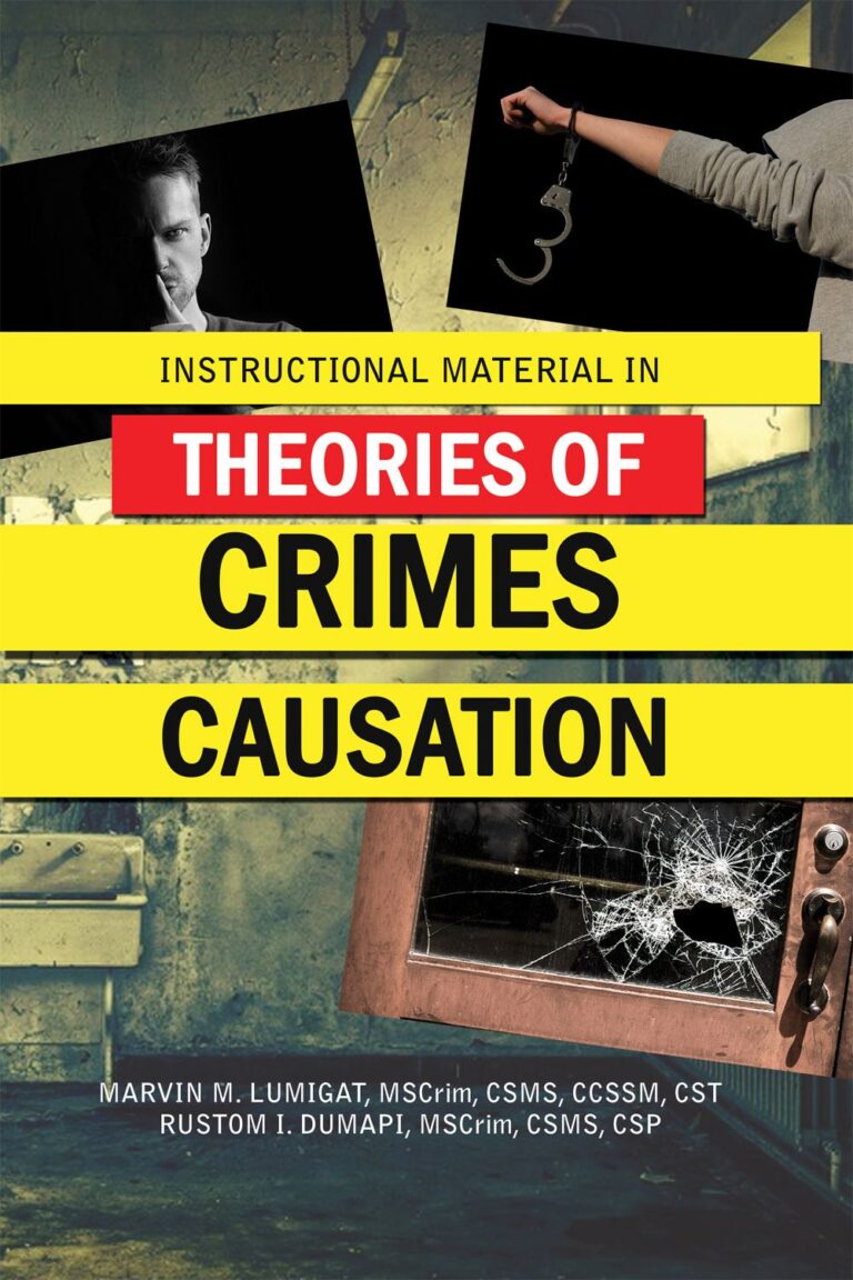 Instructional Material in Theories of Crime Causation