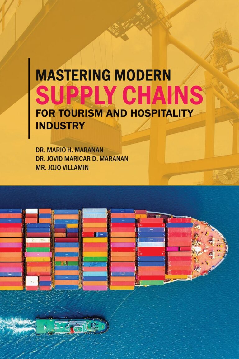 Mastering Modern Supply Chains for Tourism and Hospitality Industry