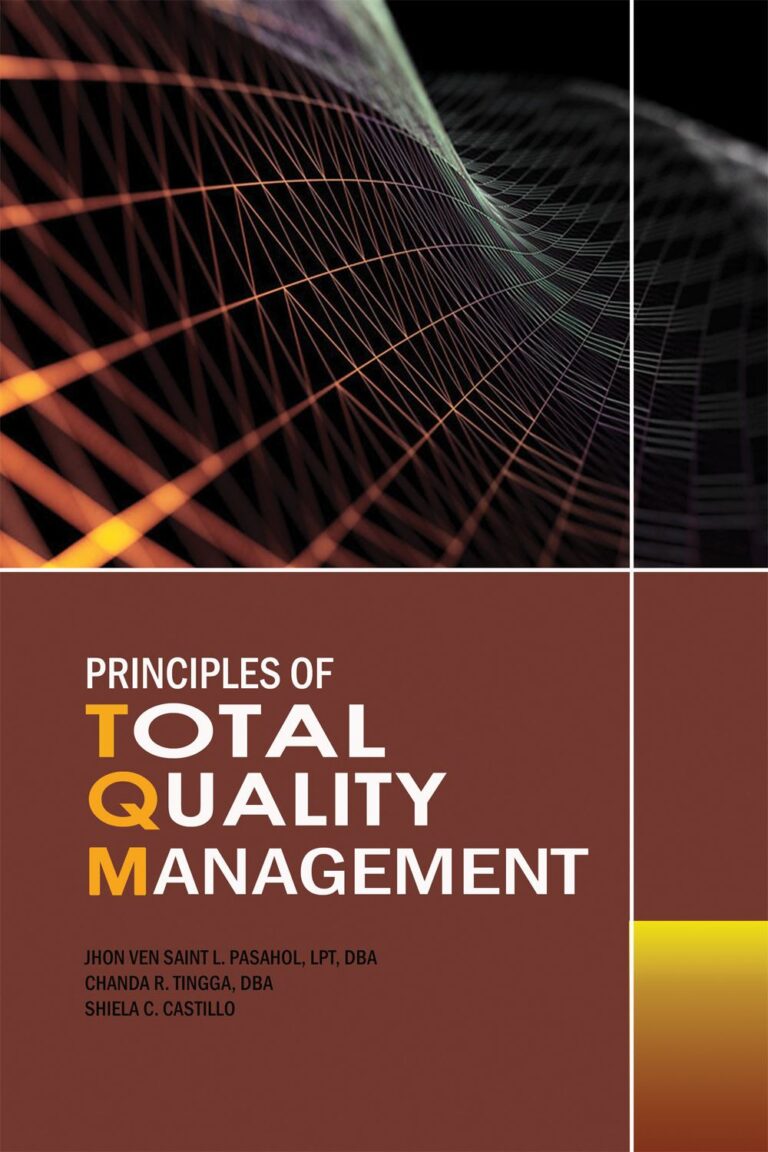 Principles of Total Quality Management