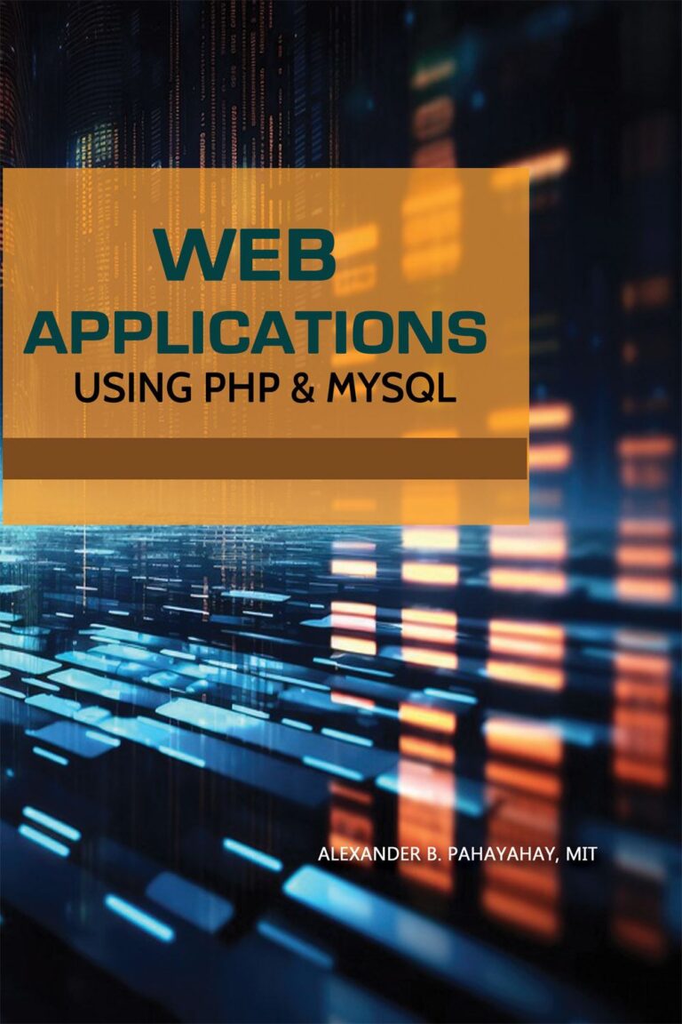 Web Applications Using Php & MySQL